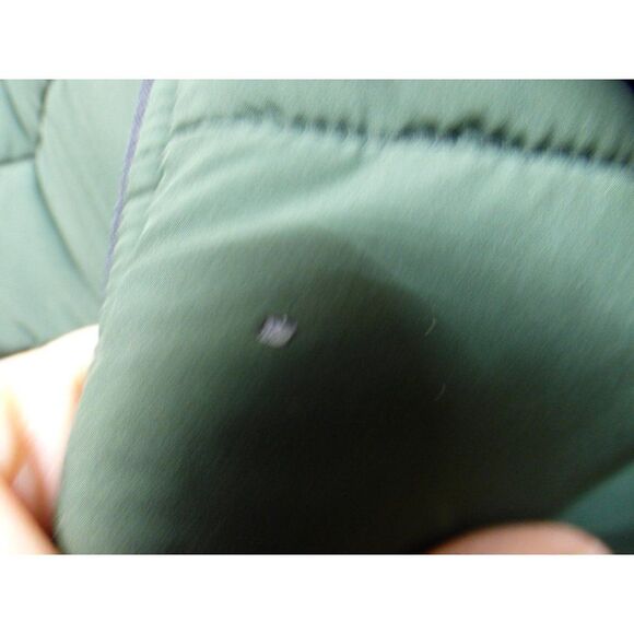 Zella Mixed Media Men's Recycled Polyester Jacket, Olive Green, Sz. S-tear - Picture 10 of 13